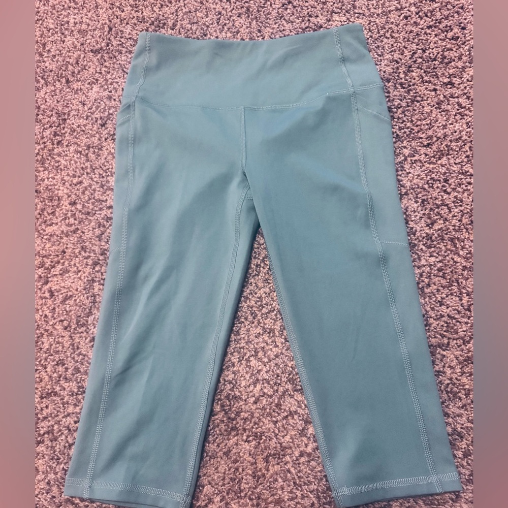 DSG Turkish Blue  Active Leggings With pockets